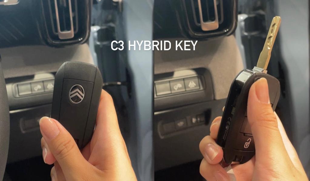 C3 HYBRIDのカギ🔑