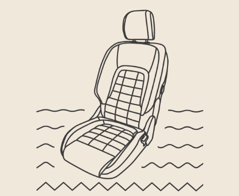 シトロエンのシート